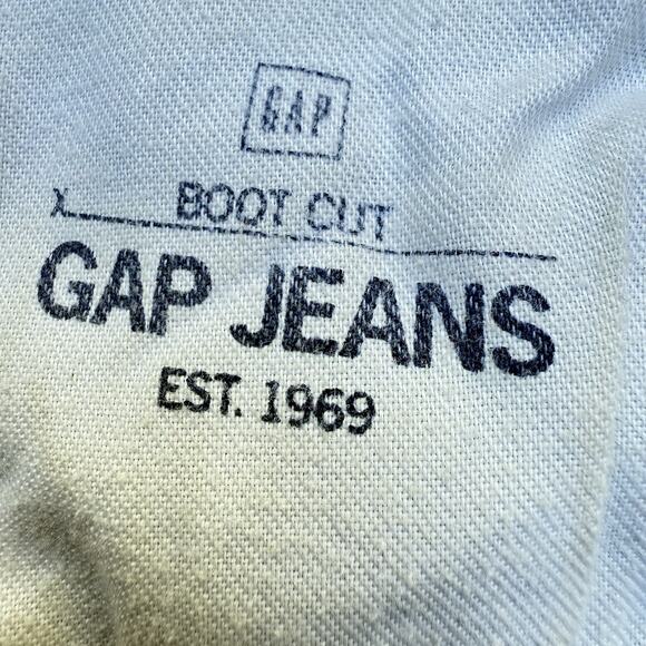 Gap Original Bootcut Jeans Sz 6L Long Womens Mid Rise Medium to Darkish Wash - Picture 6 of 6